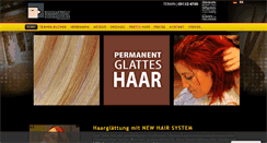 Desktop Screenshot of haarstube.com